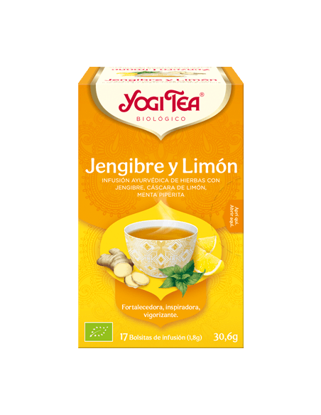 YOGI TEA JENGIBRE LIMÓN