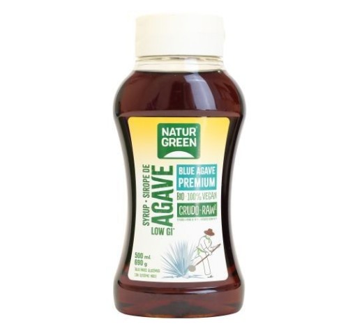SIROPE DE ÁGAVE CRUDO ECOLÓGICO 500 ml NATURGREEN