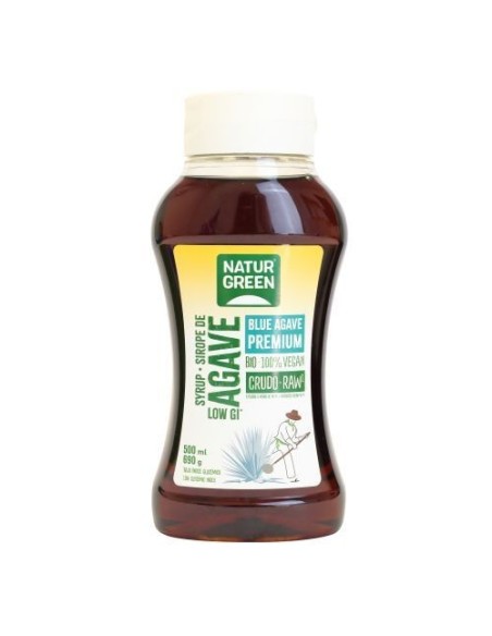 SIROPE DE ÁGAVE CRUDO ECOLÓGICO 500 ml NATURGREEN