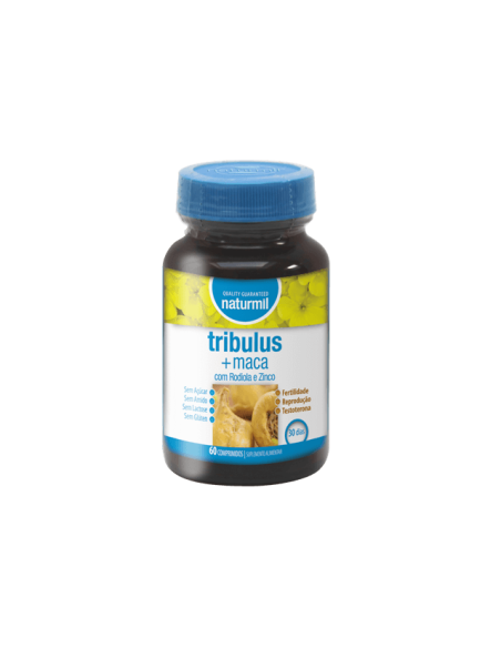 TRIBULUS + MACA CON RODIOLA Y ZINC NATURMIL