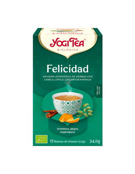 YOGI TEA FELICIDAD 
