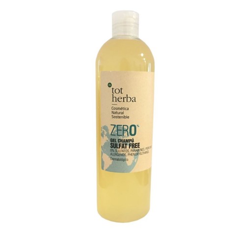 Champú Sulfat Free Zero 500 ml - Tot Herba