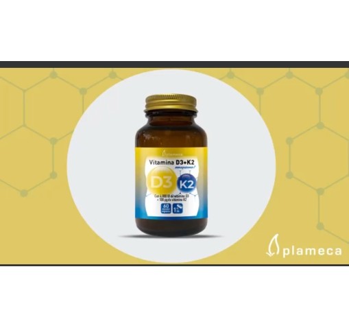 Vitamina D3+K2 Plameca