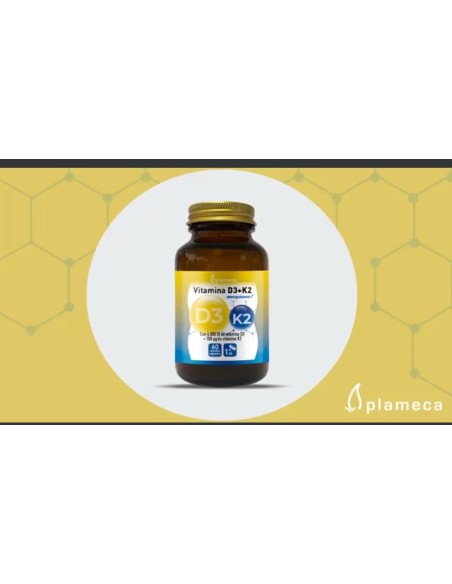 Vitamina D3+K2 Plameca