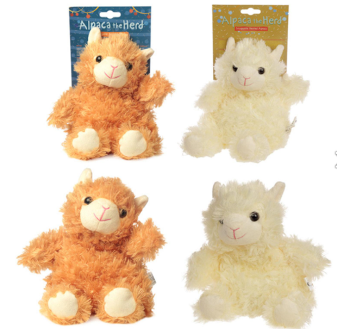 Peluche Térmico modelo Alpaca