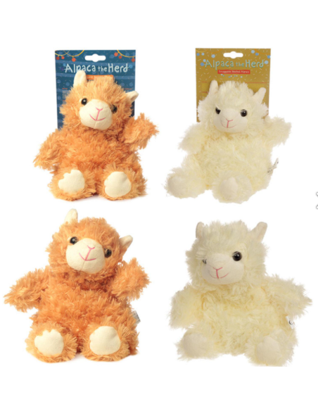 Peluche Térmico modelo Alpaca