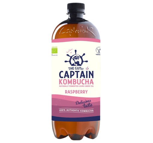KOMBUCHA FRAMBUESA 1L CAPTAIN