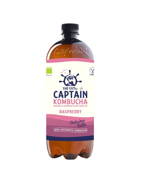 KOMBUCHA FRAMBUESA 1L CAPTAIN