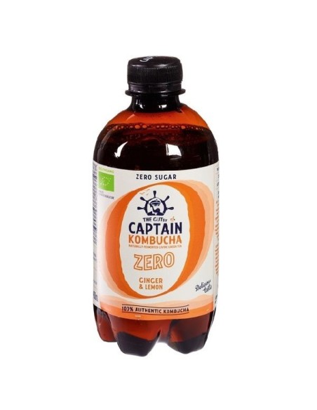 Kombucha Zero Jengibre&Limón Captain