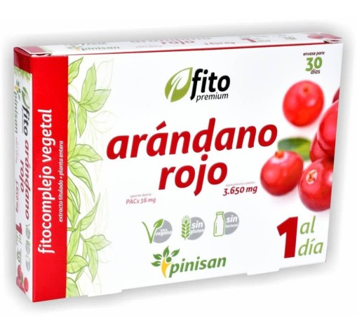 ARÁNDANO ROJO CÁPSULAS PINISAN