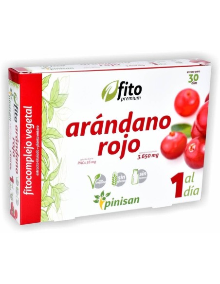 ARÁNDANO ROJO CÁPSULAS PINISAN