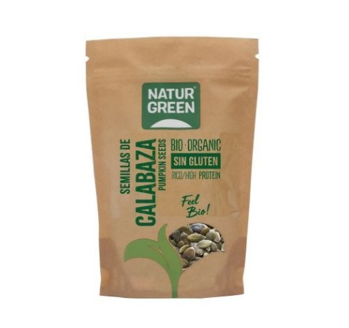 SEMILLAS DE CALABAZA BIO 125gr NATURGREEN