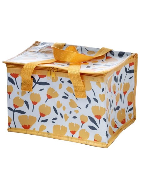 Bolsa Refrigerante grande - Amapolas amarillas