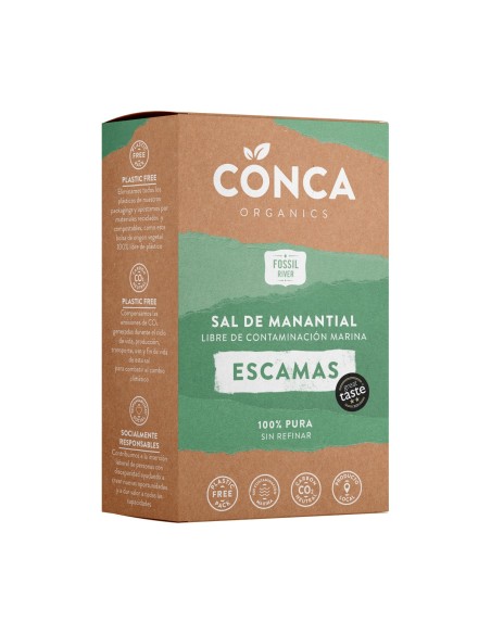 Sal de manantial escamas Conca