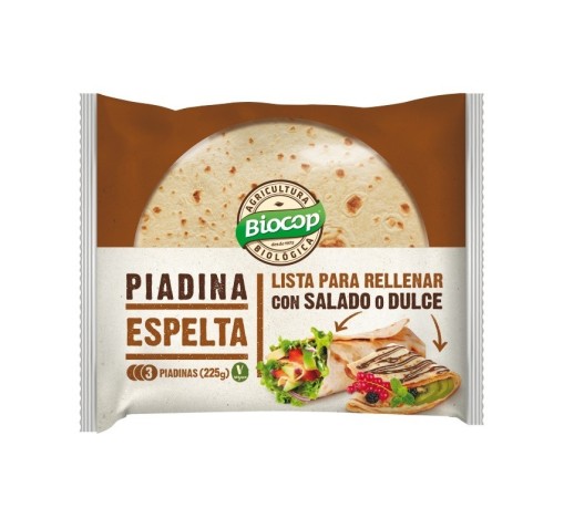 Piapina de Espelta - 3 unidades - Biocop