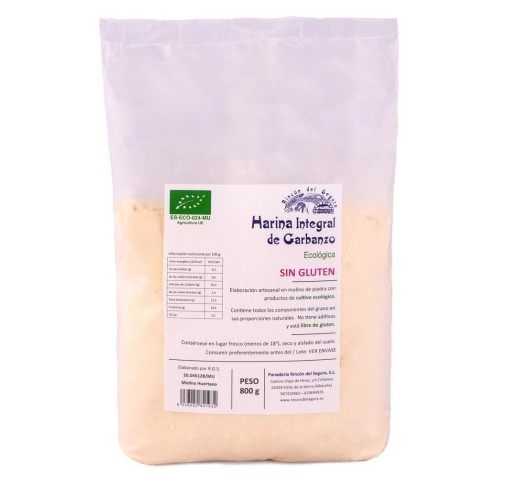 Harina integral de Garbanzo - Rincón del Segura