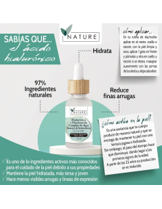 Sérum facial con Ácido Hialurónico, Niacinamida y Complejo de algas Booster - Verdis Nature