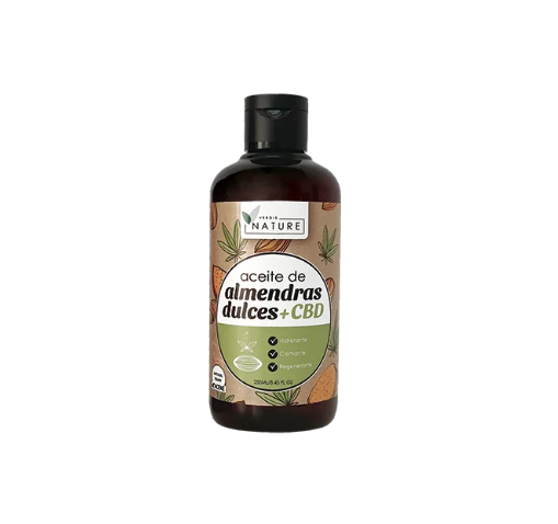 Aceite de Almendras dulces + CBD - Verdis Nature