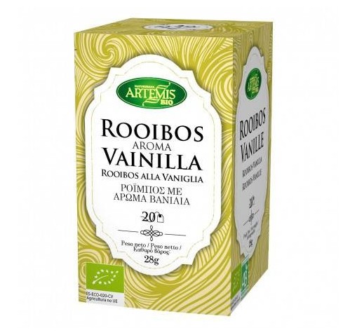ROOIBOS AROMA VAINILLA  ECOLÓGICO ARTEMIS