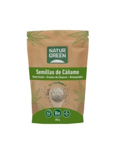 SEMILLAS CÁÑAMO ECOLÓGICAS SIN GLUTEN 200 GR NATURGREEN