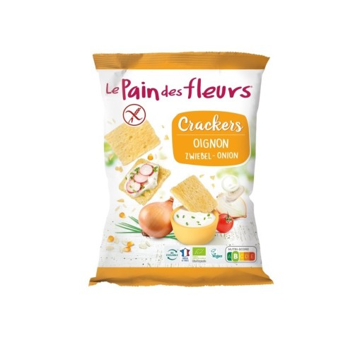 Crackers mini cebolla - Le Pain des Fleurs