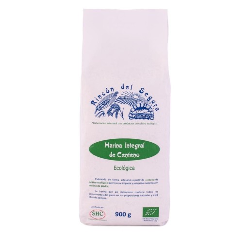 HARINA INTEGRAL CENTENO ECOLÓGICO 1Kg RINCÓN DEL SEGURA