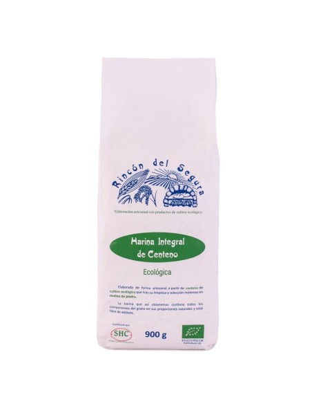 HARINA INTEGRAL CENTENO ECOLÓGICO 1Kg RINCÓN DEL SEGURA