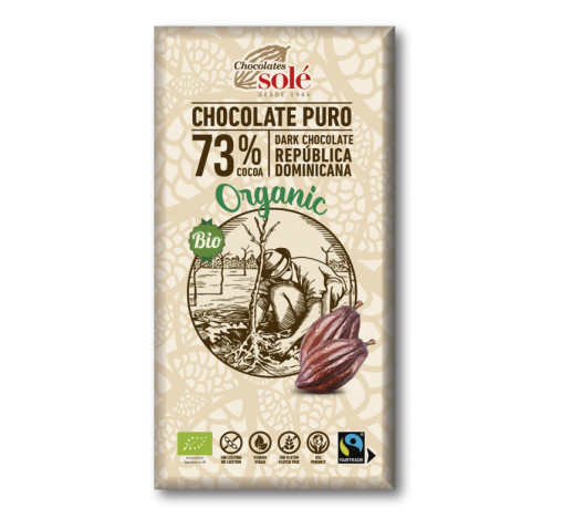 CHOCOLATE NEGRO 73% SOLE