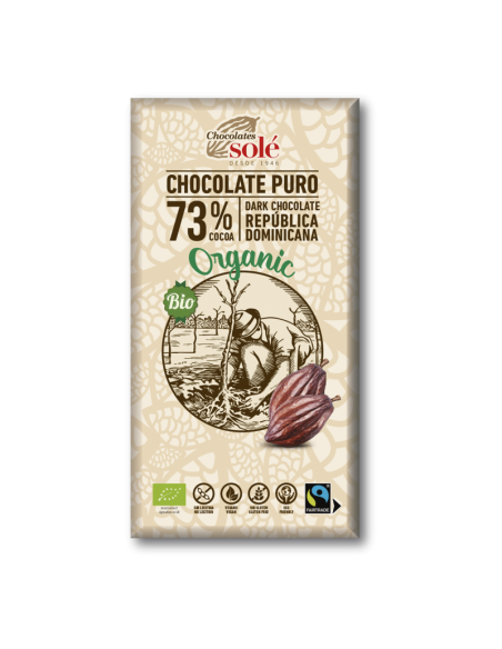 CHOCOLATE NEGRO 73% SOLE