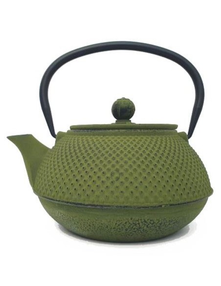Tetera hierro "Arare" verde