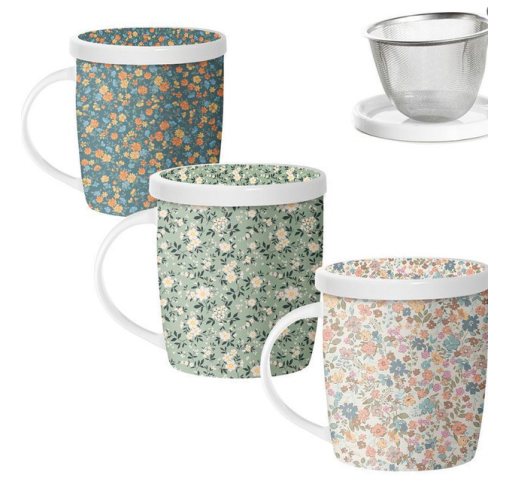 Taza con filtro - Bouquet