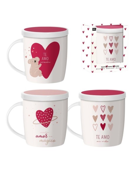 Taza con filtro - Te amo
