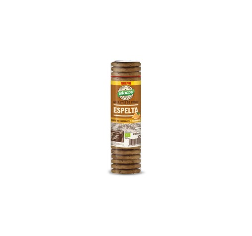 Galletas de espelta con chips de chocolate & naranja - Biocop