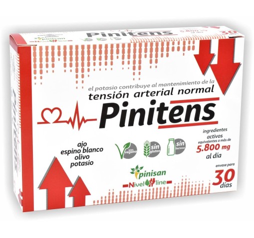 Pinitens reducir tensión arterial Pinisan