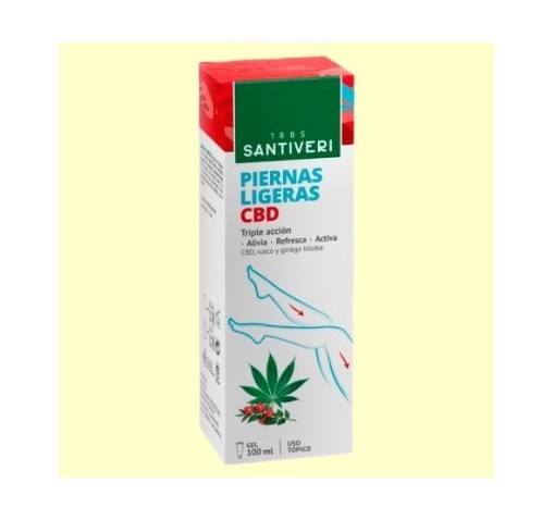 Piernas ligeras con Cbd - Santiveri