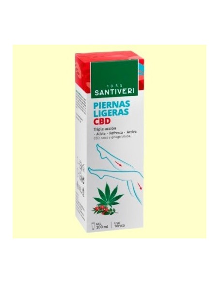 Piernas ligeras con Cbd - Santiveri