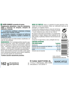 Gummies Sueño Melatonina - Santiveri 2