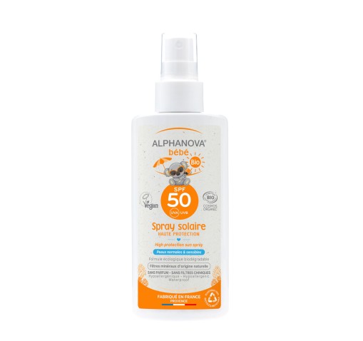 Spray solar protector mineral alphanova spf 50