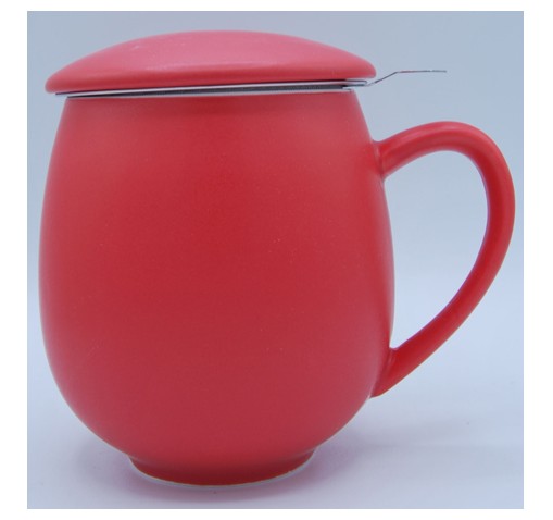 Taza con filtro Zaara roja
