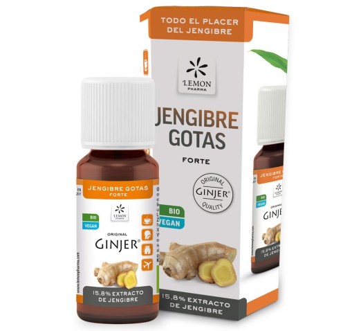 Gotas de Jengibre Lemon Pharma