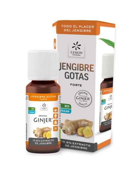 Gotas de Jengibre Lemon Pharma