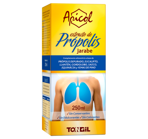 Jarabe extracto Propolis Apicol Tongil