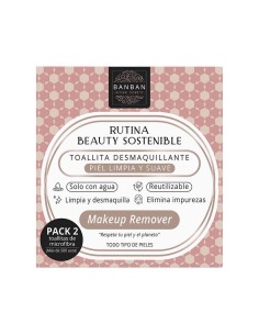 Toallita desmaquillante reutilizable Banban