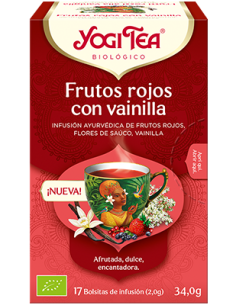 Frutos rojos con vainilla Yogi Tea