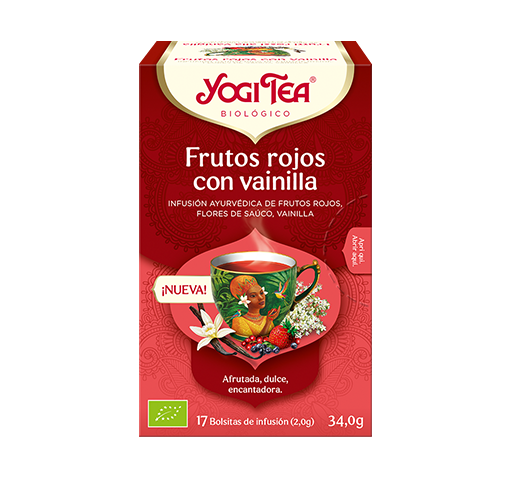 Frutos rojos con vainilla Yogi Tea