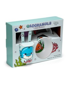Set Vajilla Infantil Adoramals