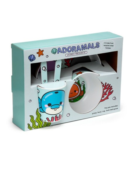 Set Vajilla Infantil Adoramals