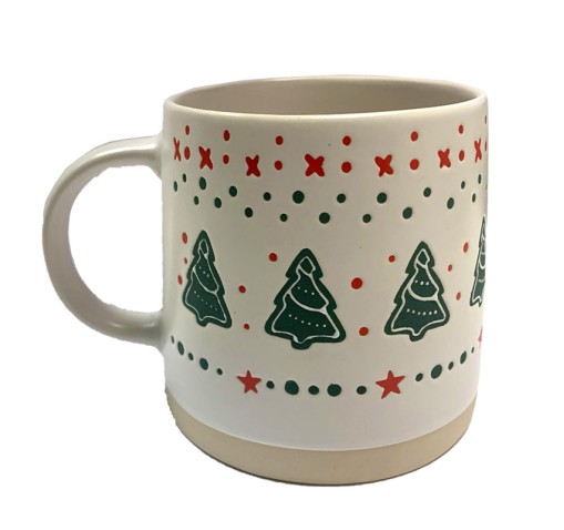 Taza de Gres Mug  Árbol Navidad