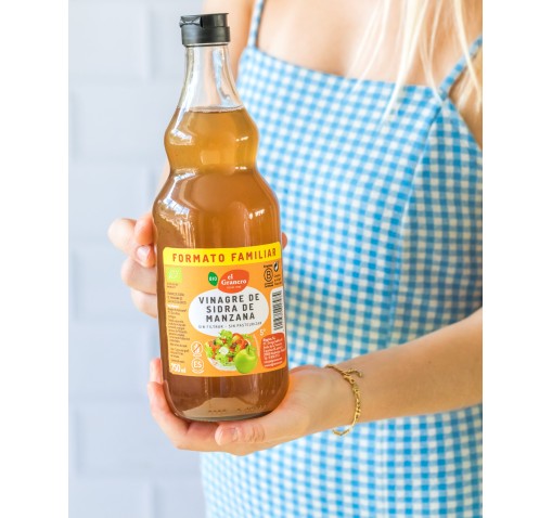Vinagre de sidra de manzana sin filtrar El Granero