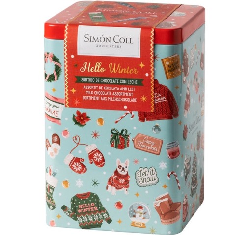 Lata Navidad Hello Winter Simón Coll